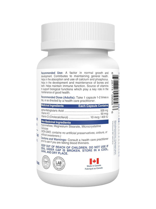 Alpha-Ketoglutarate (AKG) Supplement