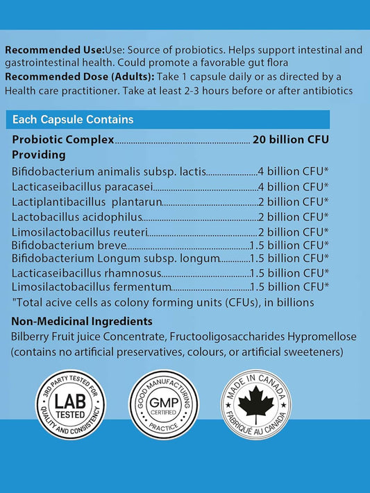 Women's Probiotics, 20 Billion CFU